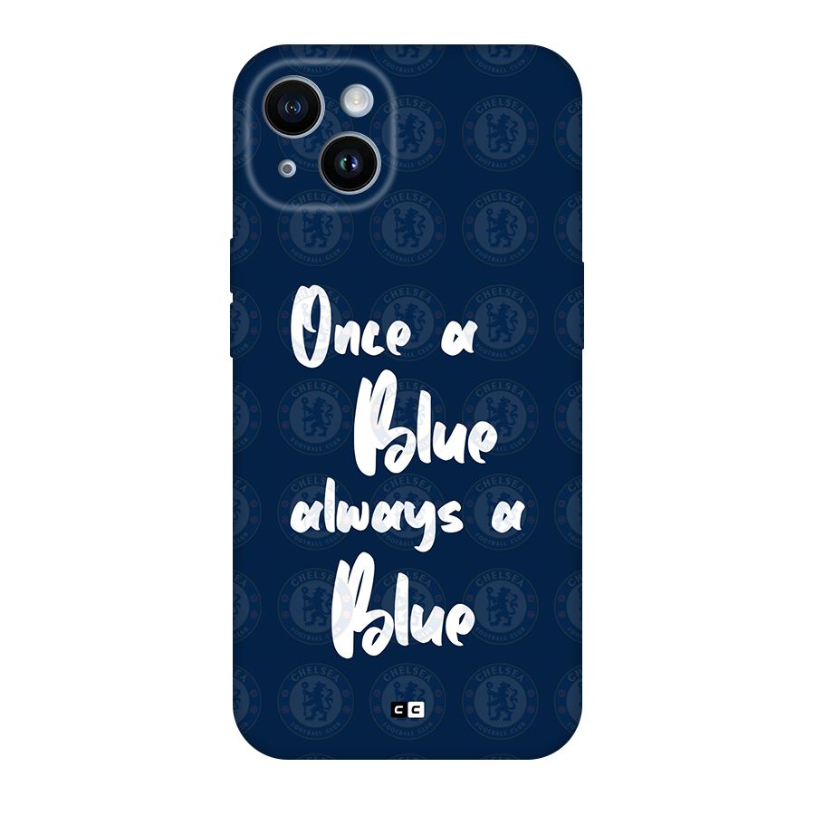 Always A Blue Back Case for iPhone 14
