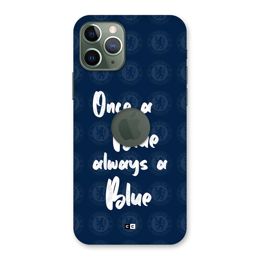 Always A Blue Back Case for iPhone 11 Pro Logo Cut