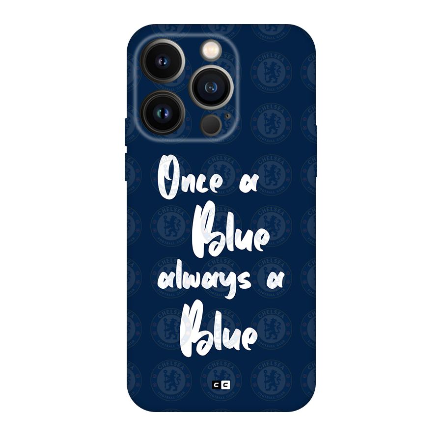 Always A Blue Back Case for iPhone 14 Pro