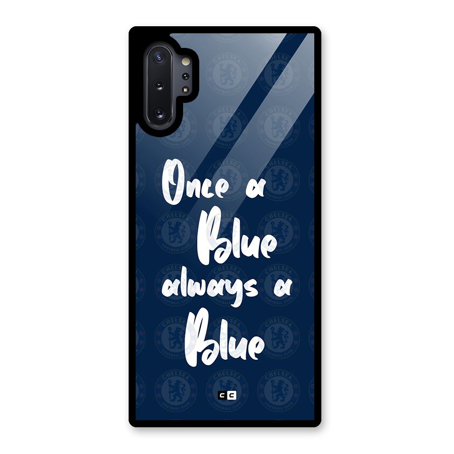 Always A Blue Glass Back Case for Galaxy Note 10 Plus