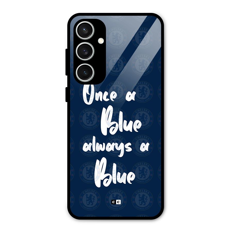 Always A Blue Glass Back Case for Galaxy S23 FE