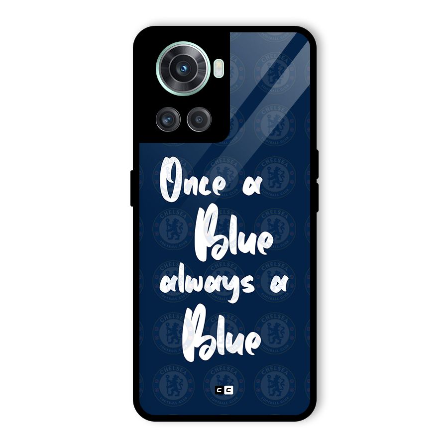 Always A Blue Glass Back Case for OnePlus 10R