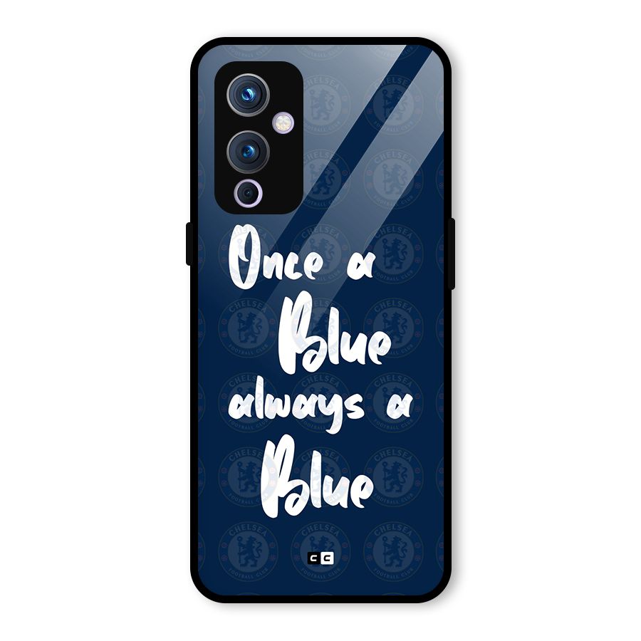 Always A Blue Glass Back Case for OnePlus 9