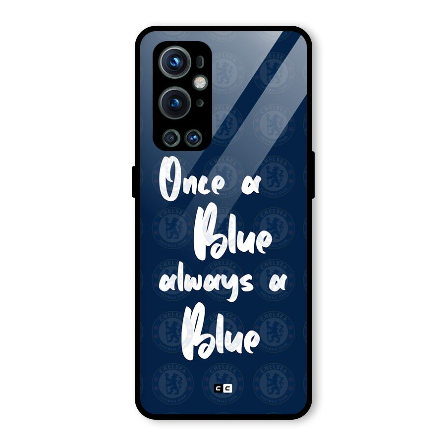 Always A Blue Glass Back Case for OnePlus 9 Pro