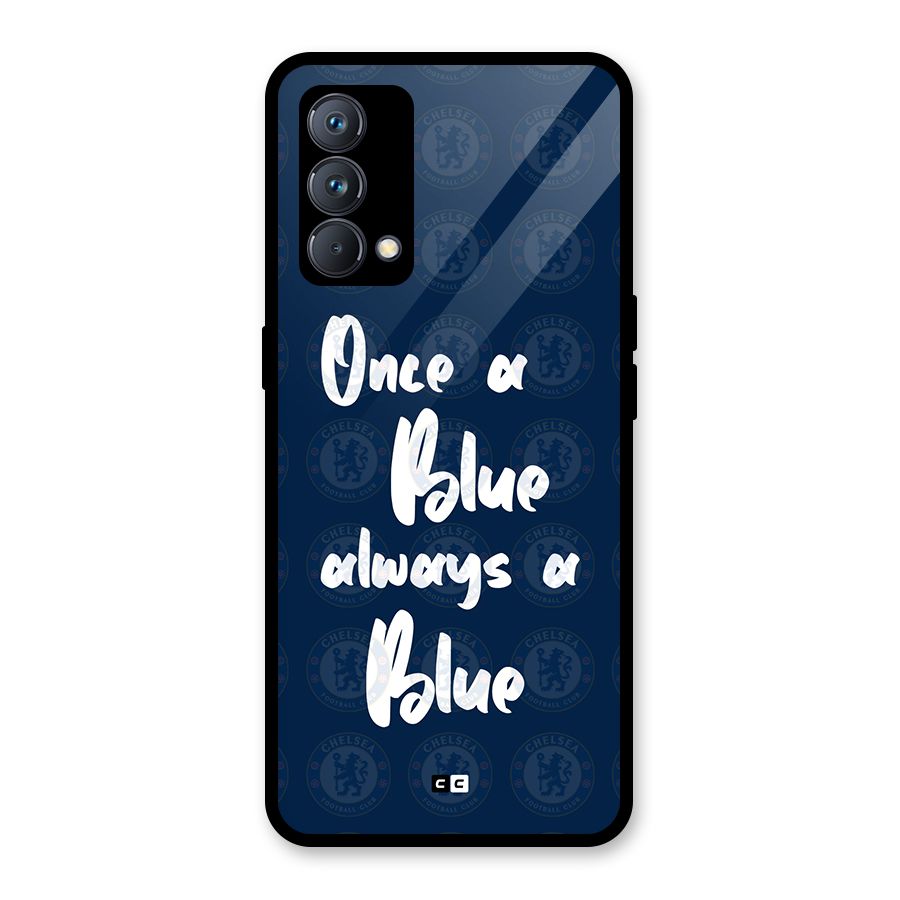 Always A Blue Glass Back Case for Realme GT Master Edition
