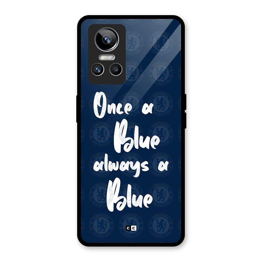 Always A Blue Glass Back Case for Realme GT Neo 3