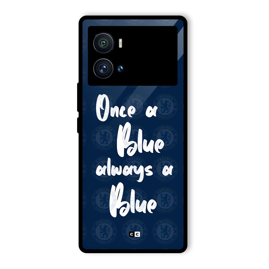 Always A Blue Glass Back Case for Vivo iQOO 9 Pro