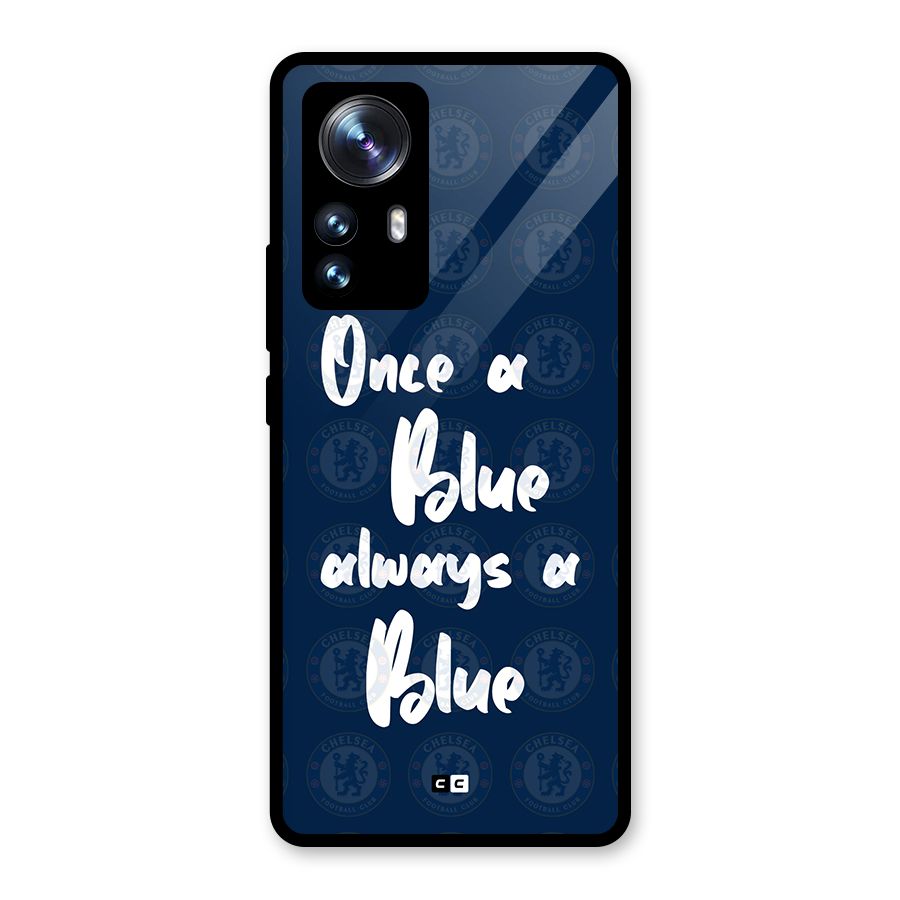 Always A Blue Glass Back Case for Xiaomi 12 Pro