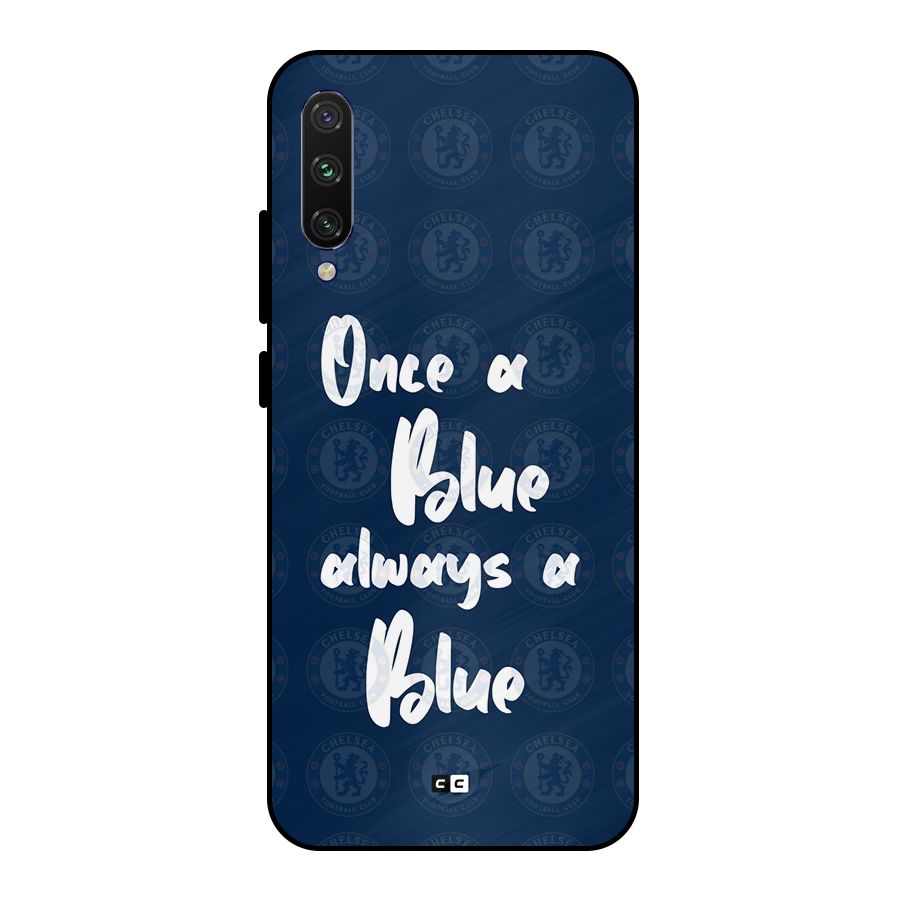 Always A Blue Metal Back Case for Mi A3