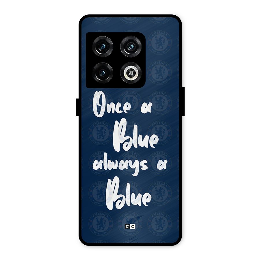 Always A Blue Metal Back Case for OnePlus 10 Pro 5G