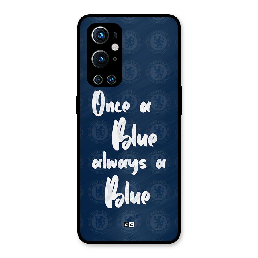 Always A Blue Metal Back Case for OnePlus 9 Pro