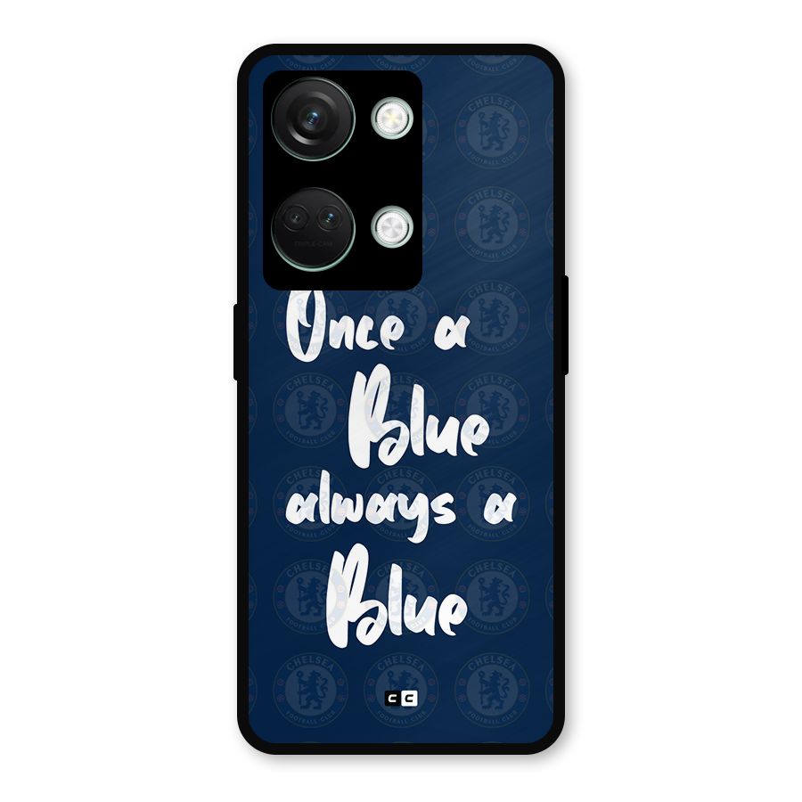 Always A Blue Metal Back Case for OnePlus Nord 3