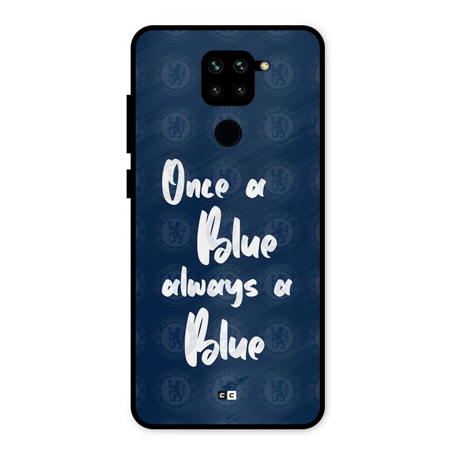Always A Blue Metal Back Case for Redmi Note 9