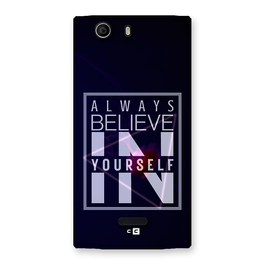 Always Believe in Yourself Back Case for Canvas Nitro 2 E311