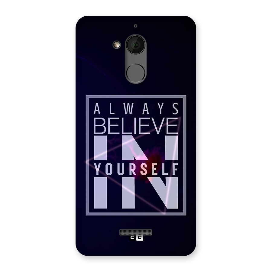 Always Believe in Yourself Back Case for Coolpad Note 5