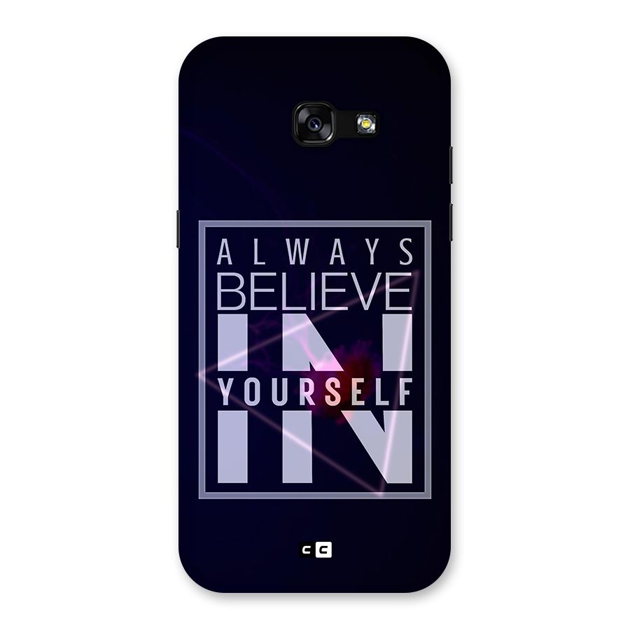Always Believe in Yourself Back Case for Galaxy A5 2017