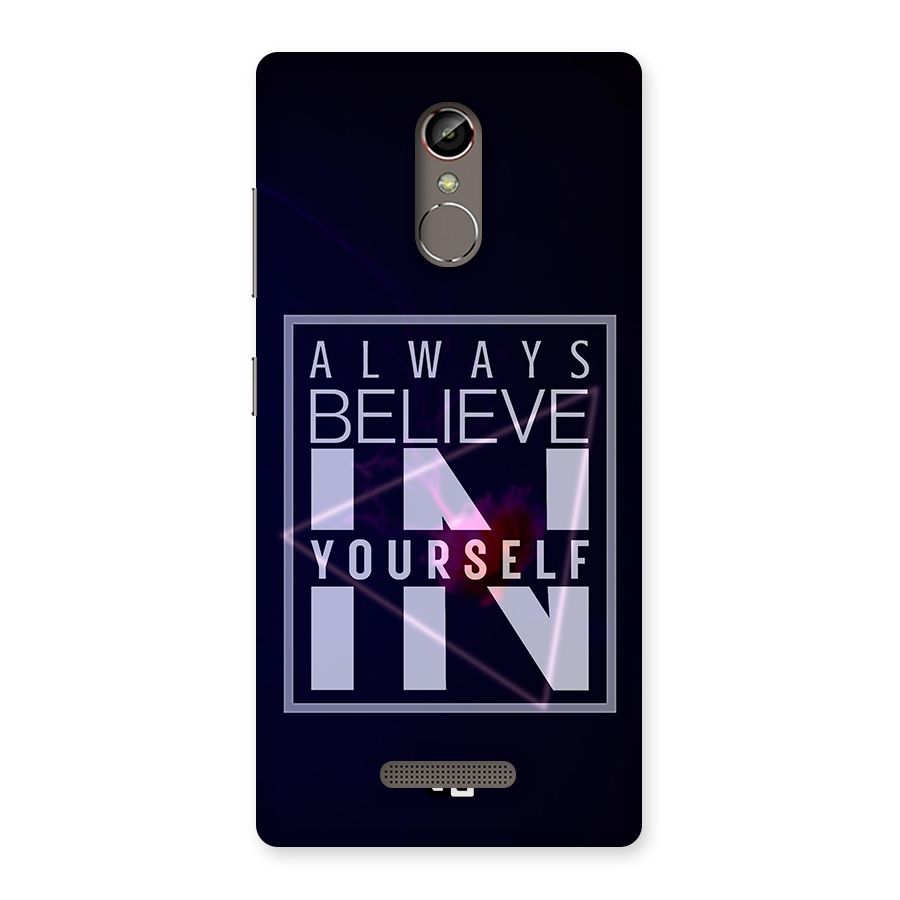Always Believe in Yourself Back Case for Gionee S6s