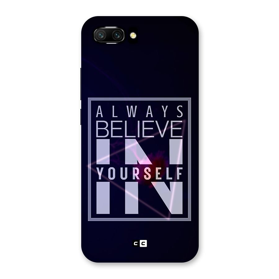 Always Believe in Yourself Back Case for Honor 10