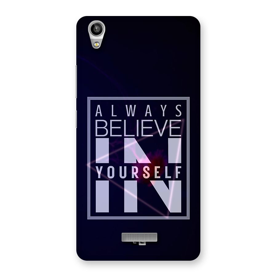Always Believe in Yourself Back Case for Lava-Pixel-V1
