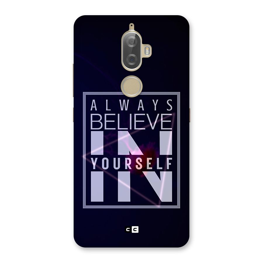 Always Believe in Yourself Back Case for Lenovo K8 Plus
