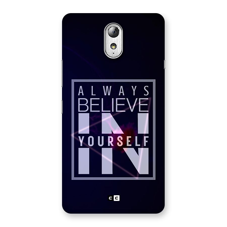Always Believe in Yourself Back Case for Lenovo Vibe P1M