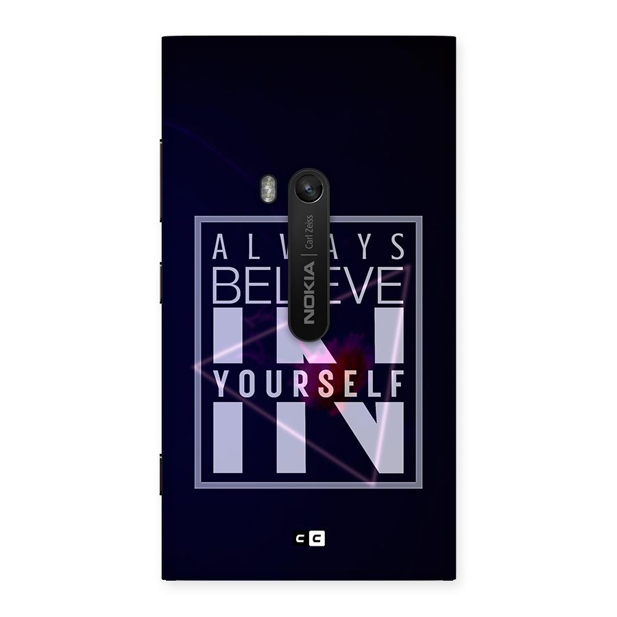 Always Believe in Yourself Back Case for Lumia 920