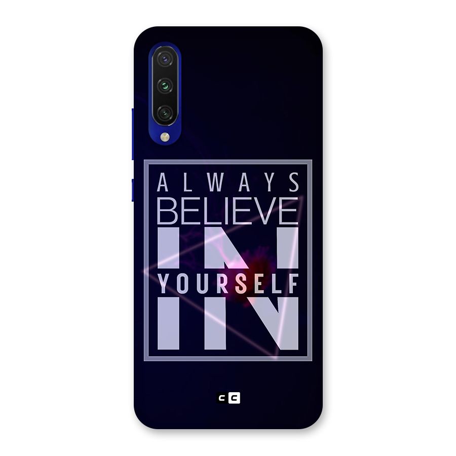 Always Believe in Yourself Back Case for Mi A3