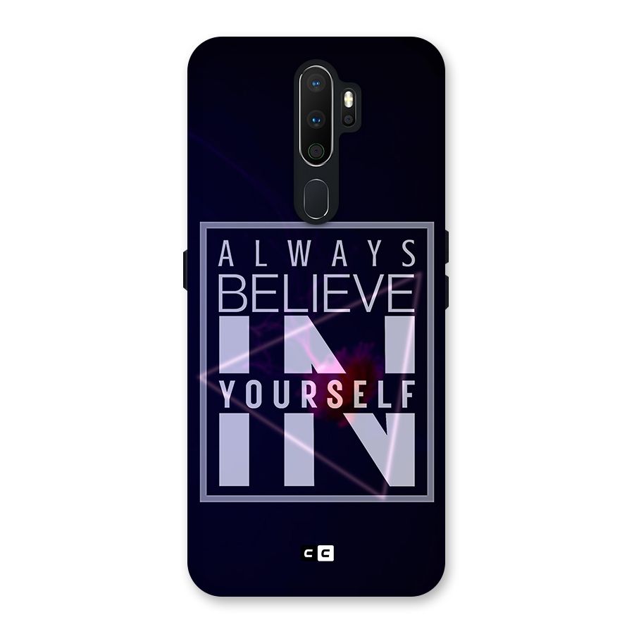 Always Believe in Yourself Back Case for Oppo A5 (2020)