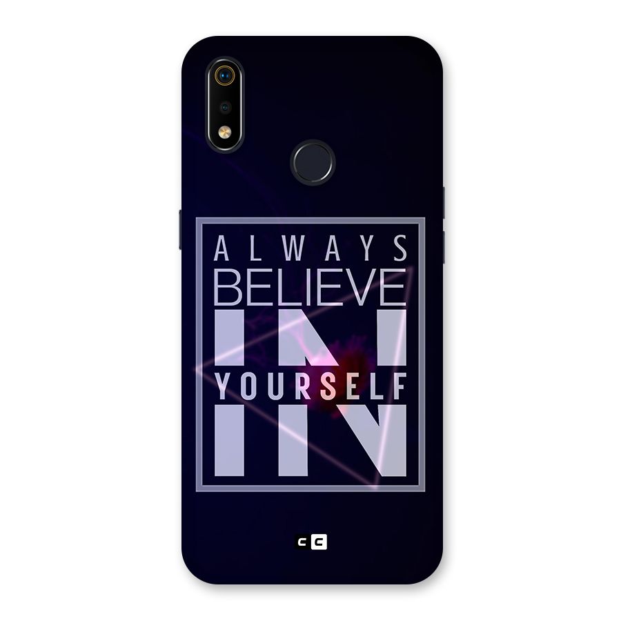 Always Believe in Yourself Back Case for Realme 3i