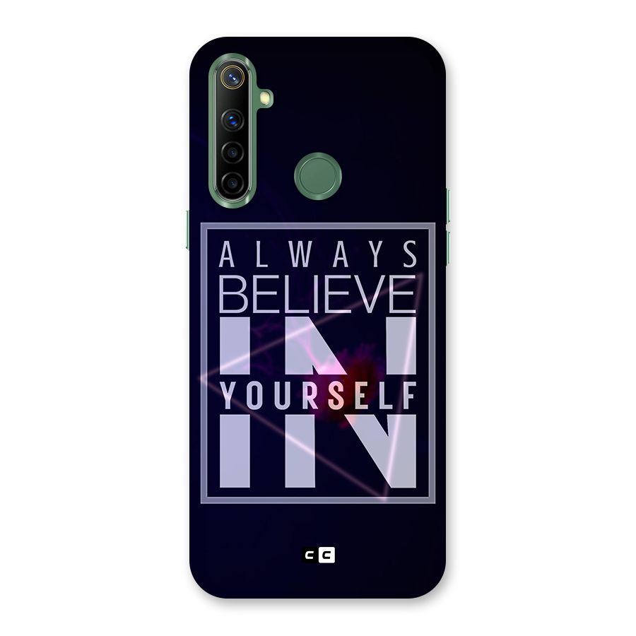 Always Believe in Yourself Back Case for Realme Narzo 10