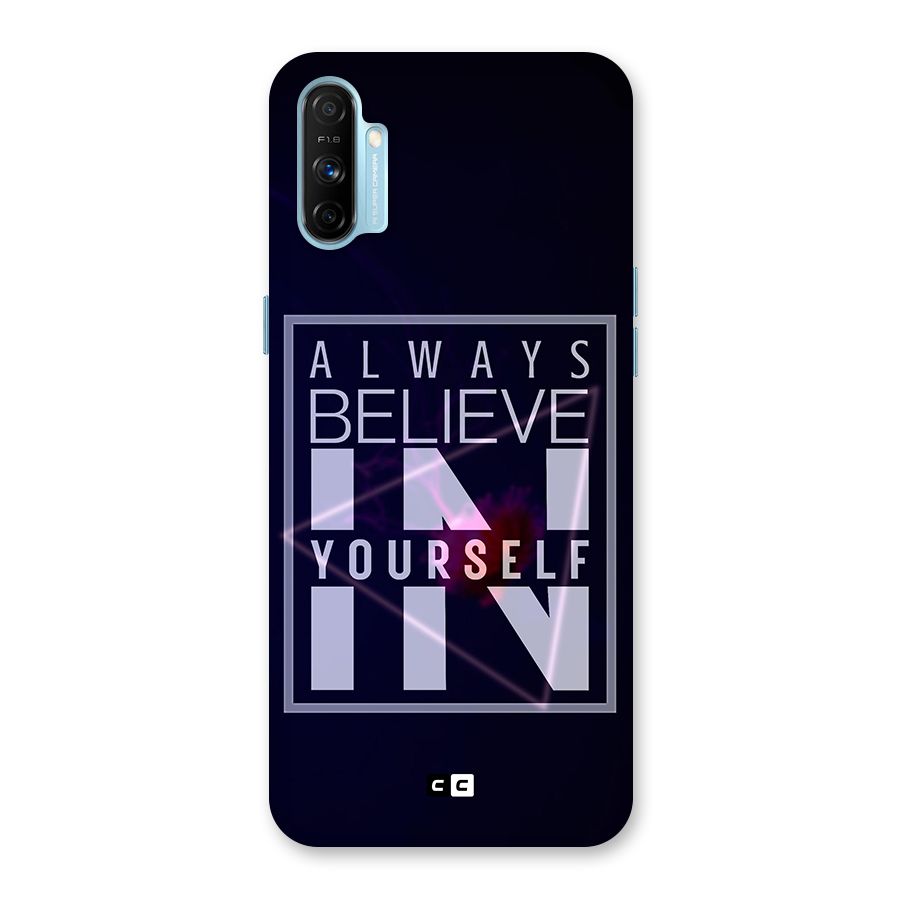 Always Believe in Yourself Back Case for Realme Narzo 20A