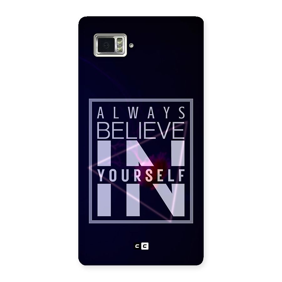 Always Believe in Yourself Back Case for Vibe Z2 Pro K920