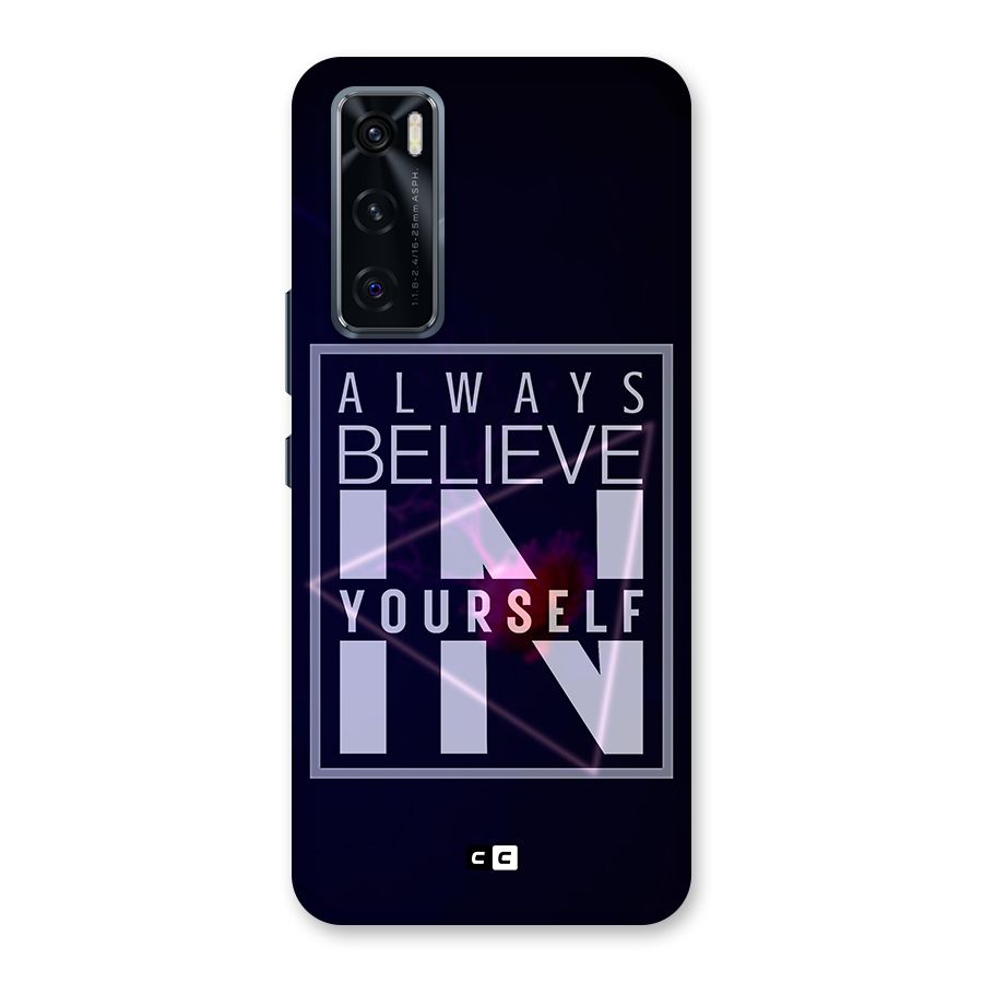 Always Believe in Yourself Back Case for Vivo V20 SE