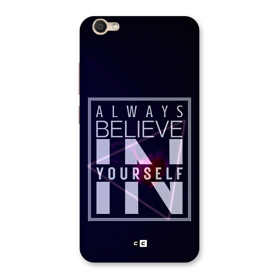 Always Believe in Yourself Back Case for Vivo V5