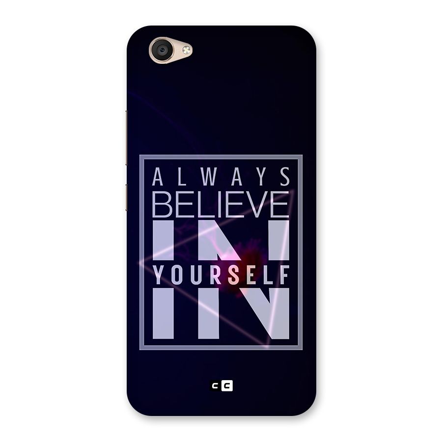 Always Believe in Yourself Back Case for Vivo V5 Plus