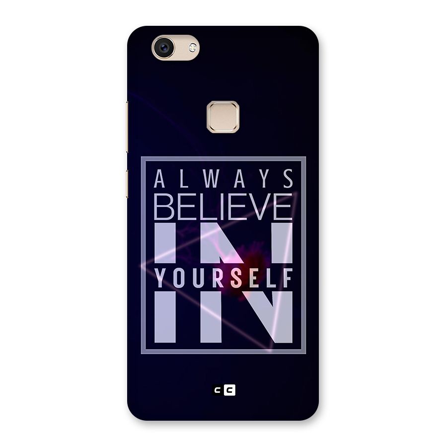 Always Believe in Yourself Back Case for Vivo V7