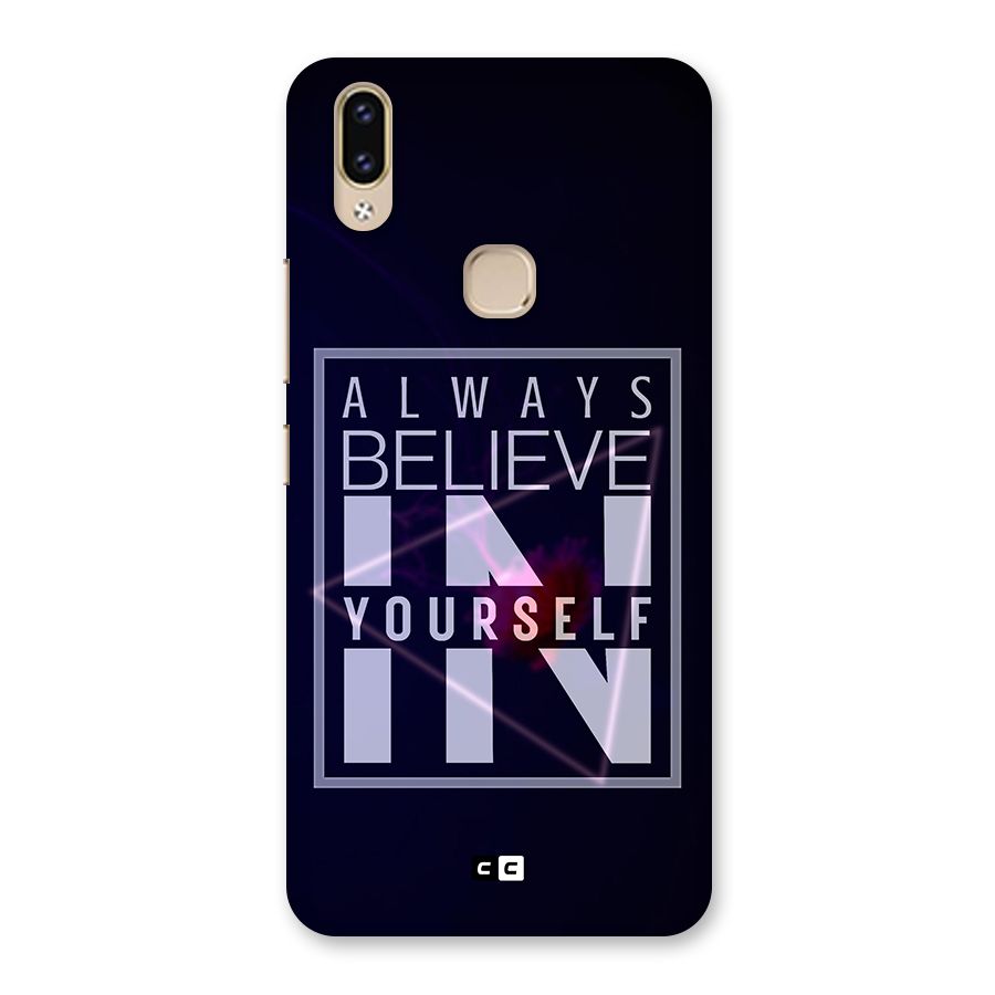 Always Believe in Yourself Back Case for Vivo V9 Youth