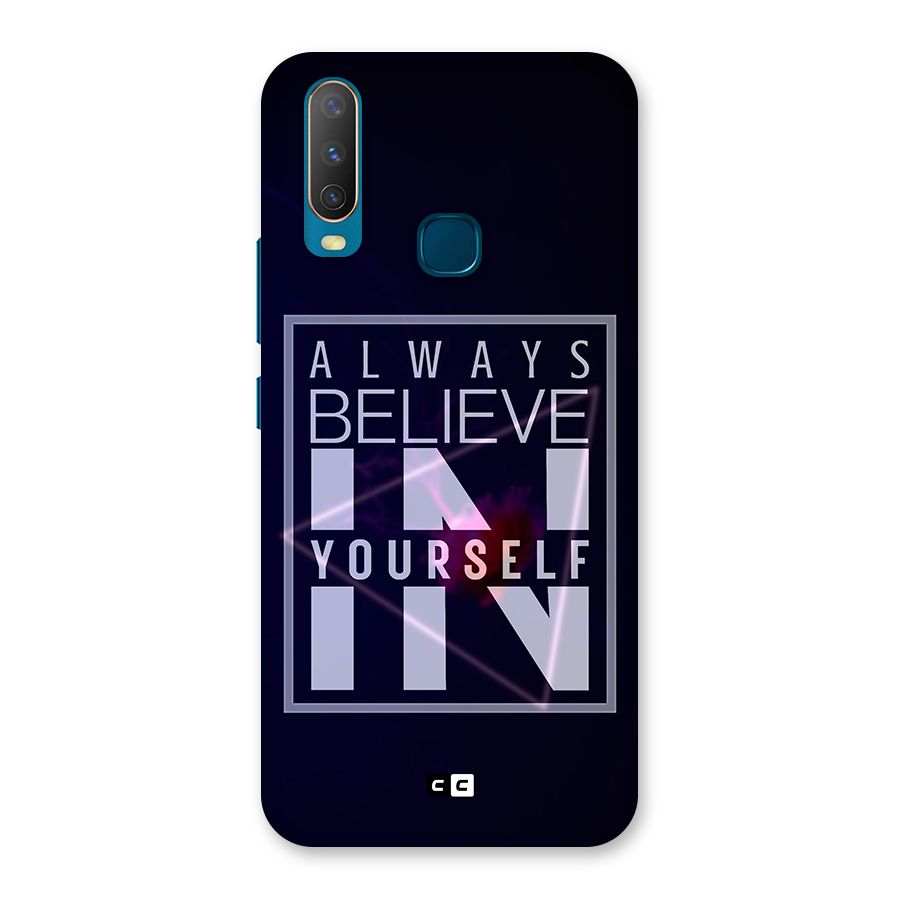 Always Believe in Yourself Back Case for Vivo Y11