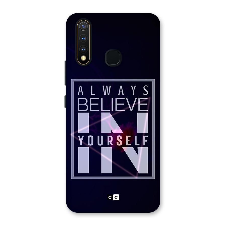 Always Believe in Yourself Back Case for Vivo Y19