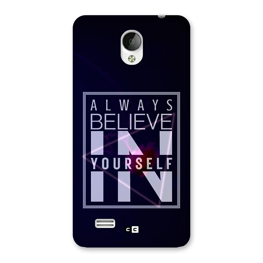 Always Believe in Yourself Back Case for Vivo Y21