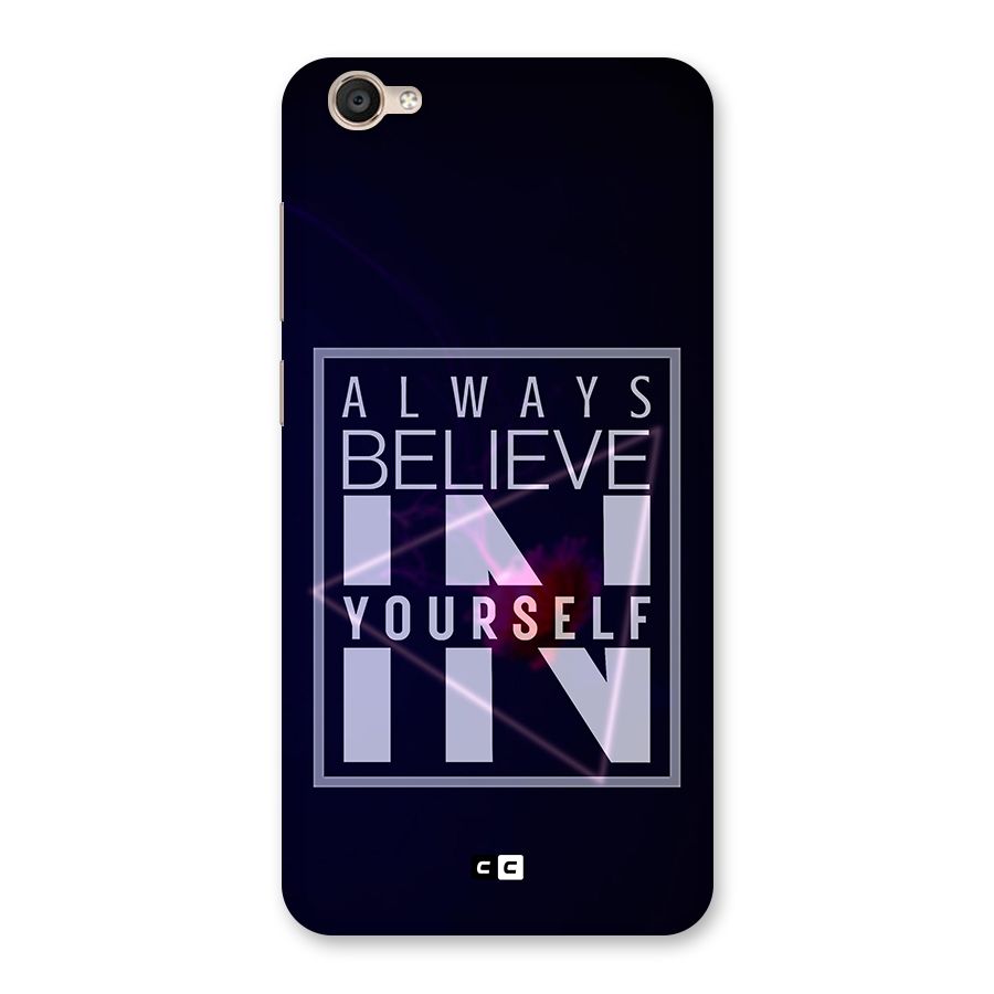 Always Believe in Yourself Back Case for Vivo Y55s
