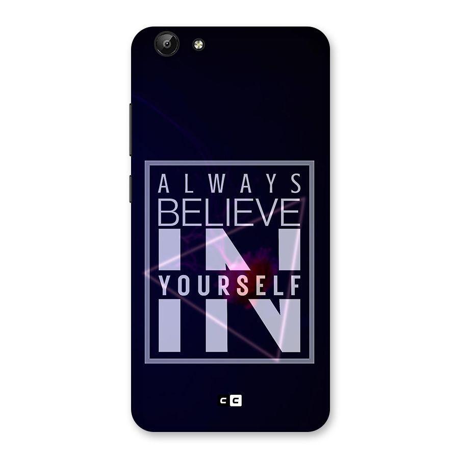 Always Believe in Yourself Back Case for Vivo Y69