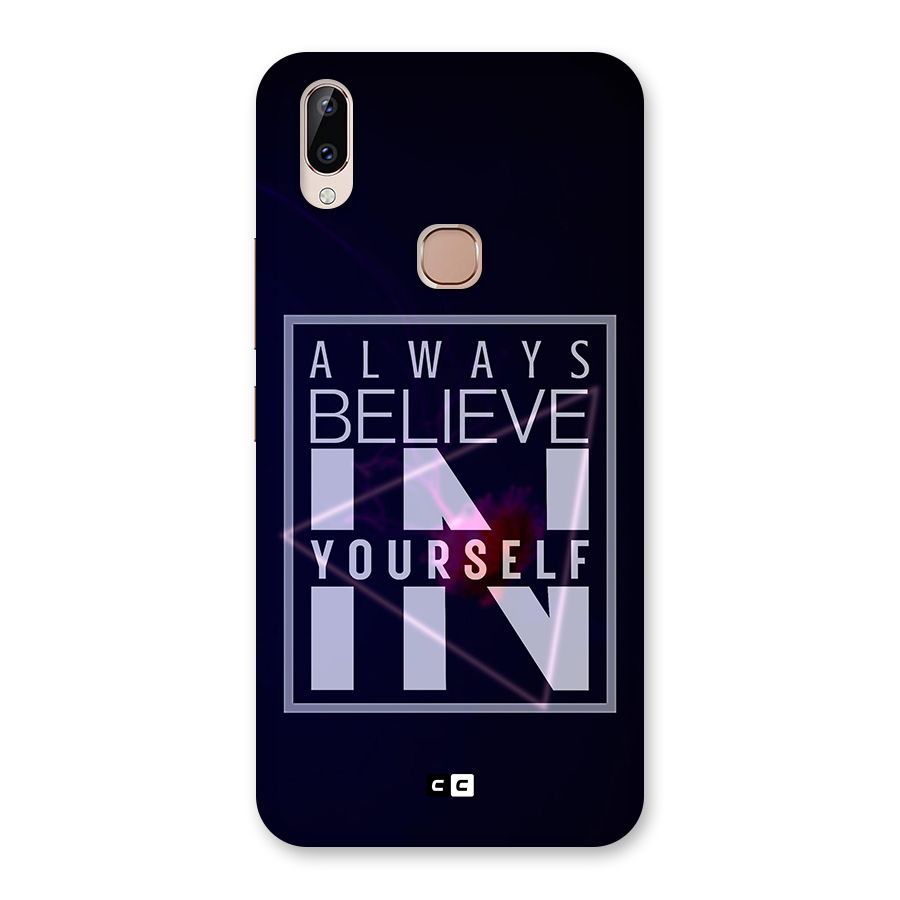 Always Believe in Yourself Back Case for Vivo Y83 Pro