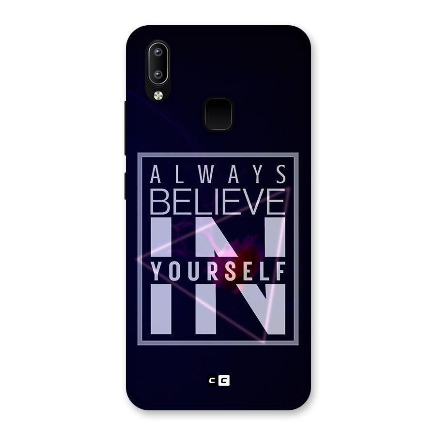 Always Believe in Yourself Back Case for Vivo Y93