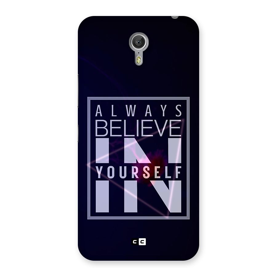 Always Believe in Yourself Back Case for Zuk Z1