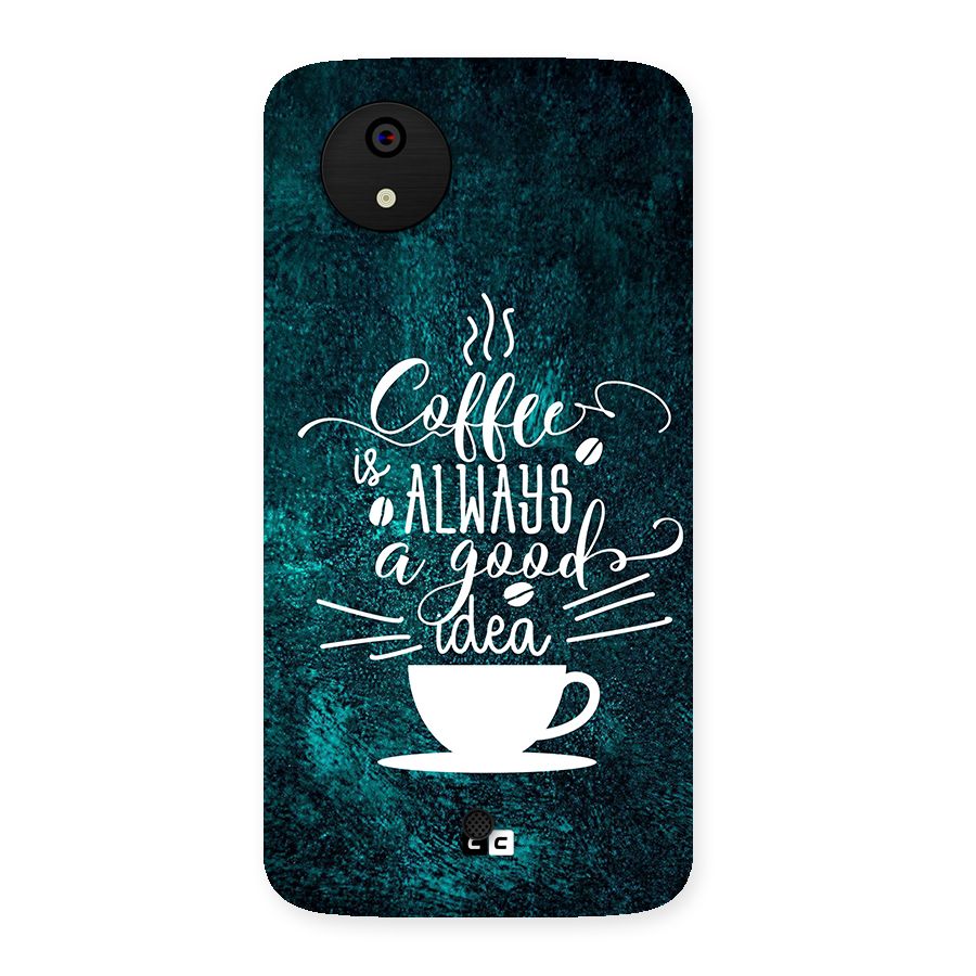 Always Coffee Back Case for Canvas A1  AQ4501