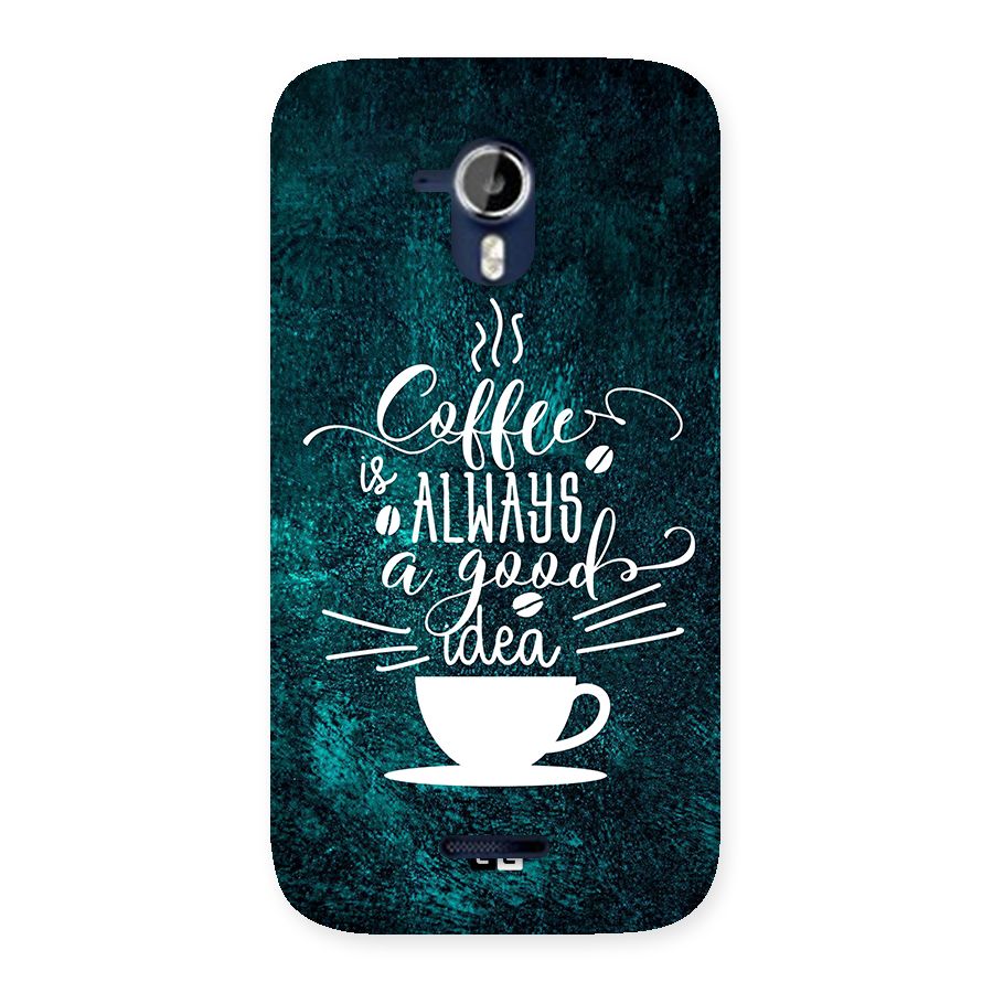 Always Coffee Back Case for Canvas Magnus A117