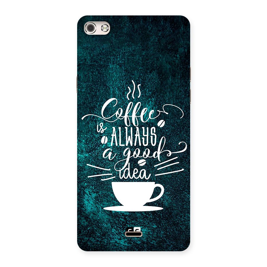 Always Coffee Back Case for Canvas Silver 5