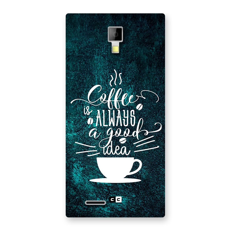Always Coffee Back Case for Canvas Xpress A99
