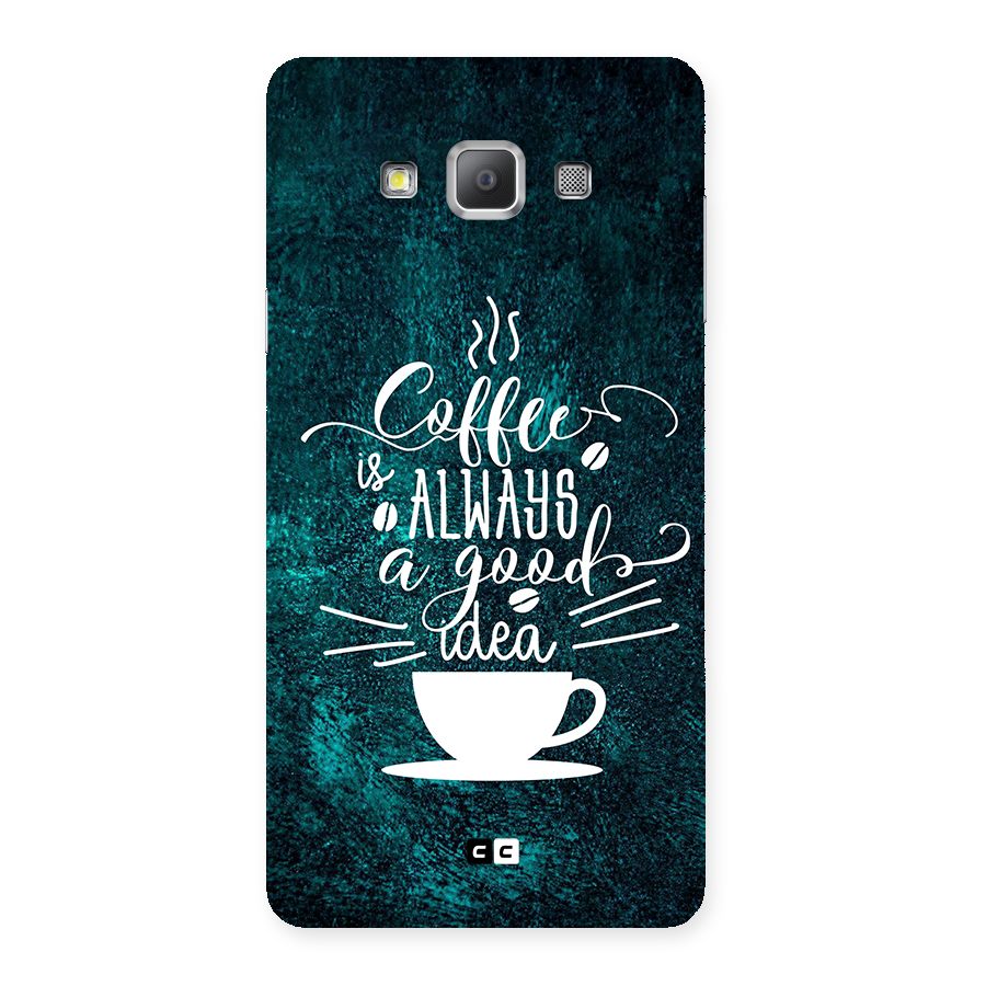Always Coffee Back Case for Galaxy A7